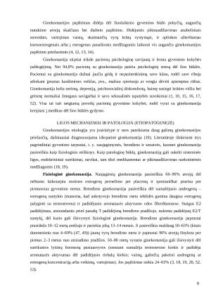 Ginekomastija etiopatogenezė, diagnostika, gydymas, indikacijos chirurginiam gydymui, chirurginio gydymo metodai, rezultatai, komplikacijos – literatūros apžvalga. Paveikslėlis 8
