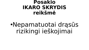 Dedalas ir Ikaras. Skaidrės. Paveikslėlis 9