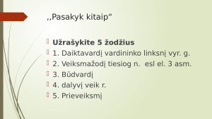 9 klasės kurso apibendrinimas (žaidimo forma). Užduotys. Paveikslėlis 2