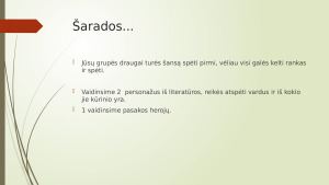 9 klasės kurso apibendrinimas (žaidimo forma). Užduotys. Paveikslėlis 3