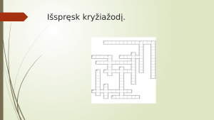 9 klasės kurso apibendrinimas (žaidimo forma). Užduotys. Paveikslėlis 5