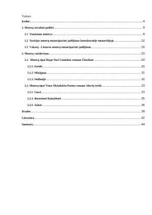 Moters vaizdavimas turkų ir lietuvių literatūroje Reşato Nuri Güntekino Čiauškutė ir Vinco Mykolaičio-Putino Altorių šešėly. Paveikslėlis 3