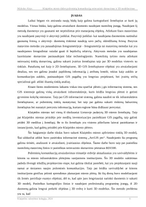 KLAIPĖDOS MIESTO DALIES POŽEMINIŲ KOMUNIKACIJŲ NEINVAZINIS SKENAVIMAS IR 3D MODELIAVIMAS. Paveikslėlis 7