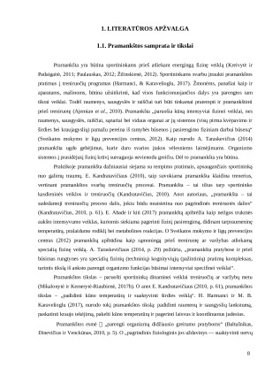 SVEIKATINGUMO KLUBŲ LANKYTOJŲ PRAMANKŠTOS TAIKYMO YPATUMAI. Paveikslėlis 8