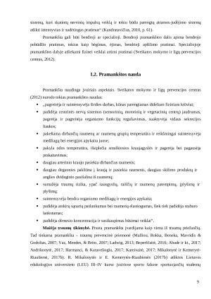 SVEIKATINGUMO KLUBŲ LANKYTOJŲ PRAMANKŠTOS TAIKYMO YPATUMAI. Paveikslėlis 9