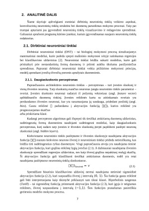 Dirbtinių neuroninių tinklų vizualaus redaktoriaus sukūrimas. Paveikslėlis 7
