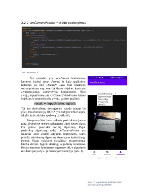 Objektų aptikimo metodikos bei jų panaudojimas Android taikomosiose programose. Paveikslėlis 8