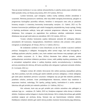 ANTICELIULITINIO MASAŽO IR ĮVYNIOJIMO ŠALDANČIU GELIU POVEIKIS BRANDŽIAI CELIULITO PAVEIKTAI ODAI. Paveikslėlis 8