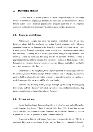 Saulės elektrinių dienos energijos prognozavimas pagal orų prognozių duomenis. Paveikslėlis 10