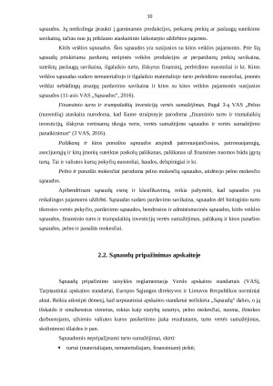 UAB „GEDLITO TRANSPORTAS“ SĄNAUDŲ APSKAITA. Paveikslėlis 10