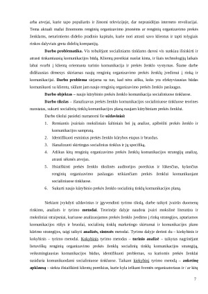 KŪRYBINIO PREKĖS ŽENKLO„NICKEL EVENTS“ SOCIALINIŲ TINKLŲ KOMUNIKACIJOS PLANO KŪRIMAS. Paveikslėlis 8
