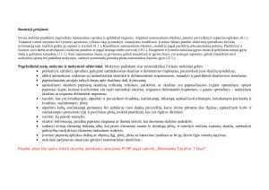 MATEMATIKOS MOKYMO 5 KLASĖJE  ILGALAIKIS PLANAS. Paveikslėlis 2