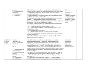 MATEMATIKOS MOKYMO 5 KLASĖJE  ILGALAIKIS PLANAS. Paveikslėlis 5