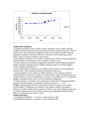 Lygiagrečiojo žadinimo variklio bandymas. Paveikslėlis 5