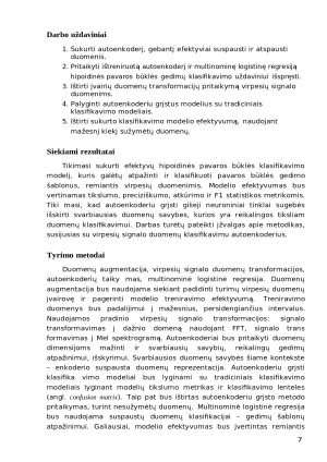 Hipoidinės pavaros gedimų šablono atpažinimas naudojant autoenkoderj ir giliuosius neuroninius tinklus. Paveikslėlis 7