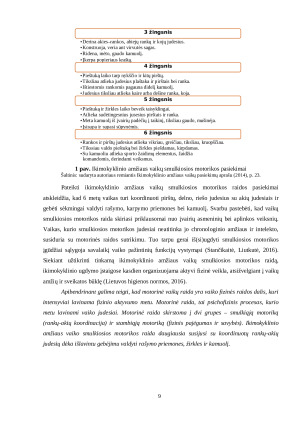 IKIMOKYKLINIO AMŽIAUS VAIKŲ FIZINIO PAJĖGUMO LAVINIMO GALIMYBĖS TAIKANT JUDRIUOSIUS ŽAIDIMUS. Paveikslėlis 9