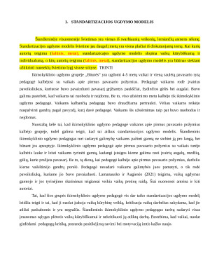 STANDARTIZACIJOS, MULTIKULTŪRINIO IR TARPKULTŪRINIO UGDYMO MODELIŲ TAIKYMO ATVEJAI IKIMOKYKLINIO UGDYMO ĮSTAIGOJE. Paveikslėlis 3