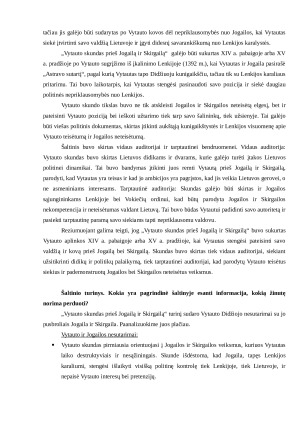 Vytauto skundas prieš Jogailą ir Skirgailą. Paveikslėlis 2