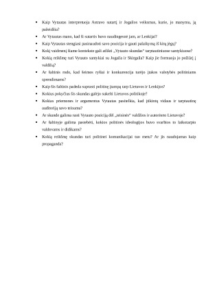 Vytauto skundas prieš Jogailą ir Skirgailą. Paveikslėlis 6