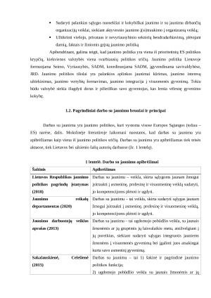 Darbo su jaunimu paslaugos teikiamos Vilniaus m. savivaldybeje. Paveikslėlis 6