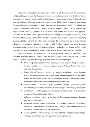 Darbo su jaunimu paslaugos teikiamos Vilniaus m. savivaldybeje. Paveikslėlis 8