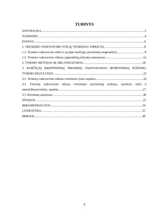 KURČIŲJŲ KREPŠININKŲ SUVOKIAMAS TRENERIO VADOVAVIMO STILIUS. Paveikslėlis 2