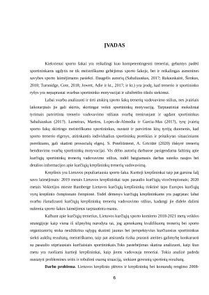 KURČIŲJŲ KREPŠININKŲ SUVOKIAMAS TRENERIO VADOVAVIMO STILIUS. Paveikslėlis 6