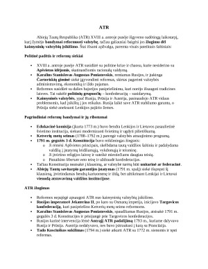 ATR konspektas