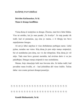 KAS GALI SUKELTI STRESĄ. Pamokų planai 5 kl. Paveikslėlis 9