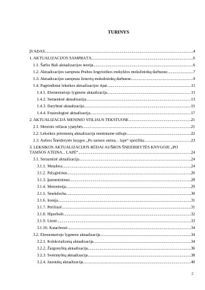 LEKSIKOS AKTUALIZACIJA AUŠROS ŠNEIDERYTĖS KNYGOJE „PO TAMSOS ATEINA... LAPĖ“. Paveikslėlis 2