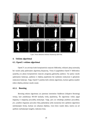 Skraidančių mikro objektų sekimas Flying mikro object tracking. Paveikslėlis 10