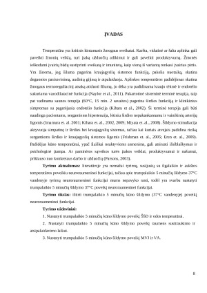 TRUMPALAIKIO ŠILDYMO POVEIKIS NEURORAUMENINEI FUNKCIJAI. Paveikslėlis 6