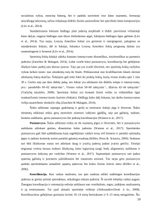 PILATESO PRATIMŲ POVEIKIS 6 – 10 METŲ ŠOKĖJŲ FIZINĖMS YPATYBĖMS. Paveikslėlis 10