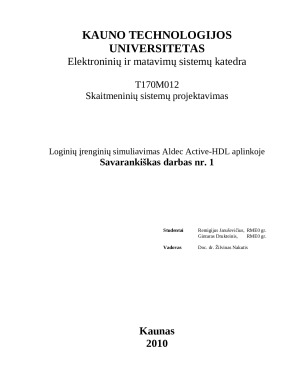 Loginių įrenginių simuliavimas Aldec Active-HDL aplinkoje