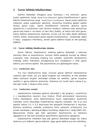Garso šaltinio lokalizavimas su MUSIC, SPR­PHAT algoritmais ir neuroniniais tinklais. Paveikslėlis 9