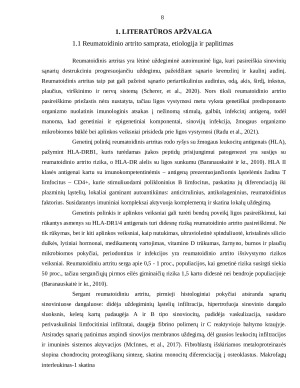 KINEZITERAPIJOS POVEIKIS GALŪNIŲ FUNKCIJAI, SERGANT REUMATOIDINIU ARTRITU. Paveikslėlis 8