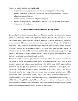 Elektroninės prekybos veiksnių įtaka klientų pasitenkinimui ir ketinimui pirkti internetinėse parduotuvėse ir verslo platformose. Paveikslėlis 4