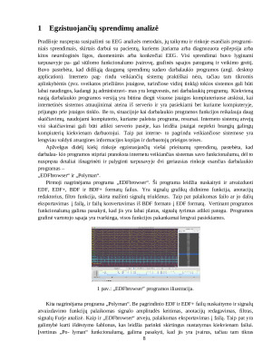 EEG tyrimų internetinės informacinės sistemos kūrimas. Paveikslėlis 9