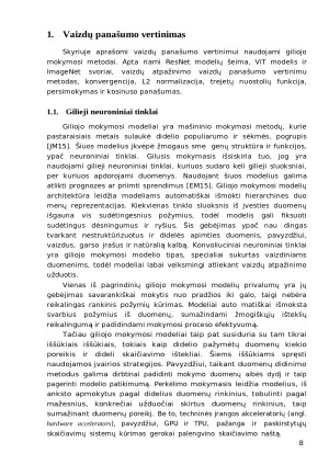 Žymių pasaulio objektų atpažinimas naudojant vaizdų panašumo vertinimą. Paveikslėlis 8