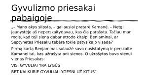 G. Orwellas Gyvulių ūkis. Mokomoji medž. Paveikslėlis 7