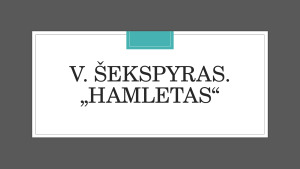 Renesansas. Mokomoji medž. Paveikslėlis 2