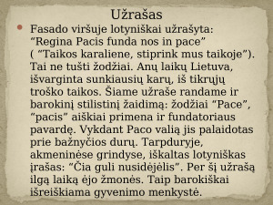 Pamoka apie Baroką ir M. K. Sarbievijų. Mokomoji medž. Paveikslėlis 6