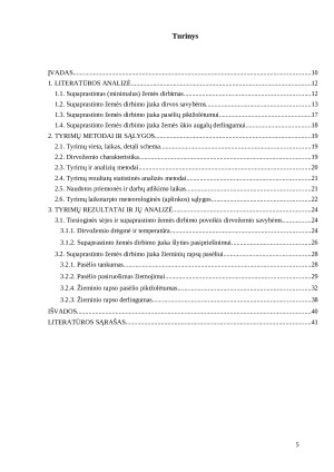 SUPAPRASTINTO ŽEMĖS DIRBIMO IR TIESIOGINĖS SĖJOS ĮTAKA ŽIEMINIŲ RAPSŲ AGROCENOZEI. Paveikslėlis 5