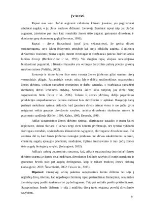 SUPAPRASTINTO ŽEMĖS DIRBIMO IR TIESIOGINĖS SĖJOS ĮTAKA ŽIEMINIŲ RAPSŲ AGROCENOZEI. Paveikslėlis 9