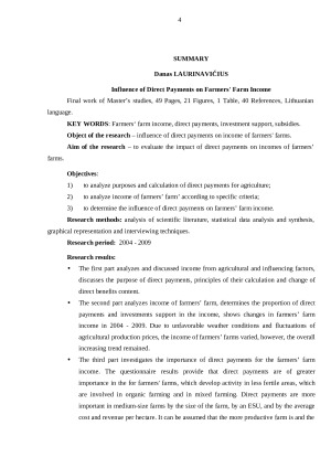 TIESIOGINIŲ IŠMOKŲ REIKŠMĖ ŪKININKŲ ŪKIŲ PAJAMOMS. Paveikslėlis 4