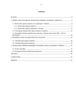 TIESIOGINIŲ IŠMOKŲ REIKŠMĖ ŪKININKŲ ŪKIŲ PAJAMOMS. Paveikslėlis 6