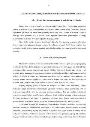 TIESIOGINIŲ IŠMOKŲ REIKŠMĖ ŪKININKŲ ŪKIŲ PAJAMOMS. Paveikslėlis 8