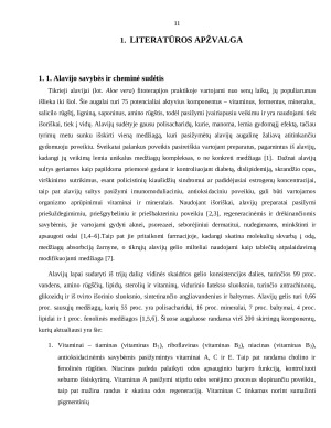 TIKRŲJŲ ALAVIJŲ SULČIŲ ĮTAKA GELINIŲ IR EMULSINIŲ SISTEMŲ FORMAVIMUISI. Paveikslėlis 10