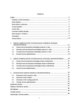 Erdvę formuojančių technologijų estetika architektūroje. Paveikslėlis 2