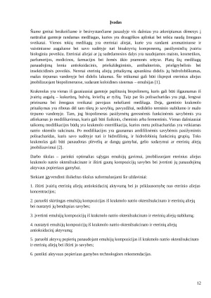 Emulsijų iš eterinių aliejų ir modifikuoto krakmolo paruošimas bei taikymas. Paveikslėlis 9